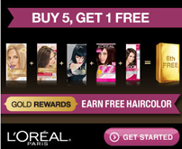 L’Oreal Paris Gold Rewards Program